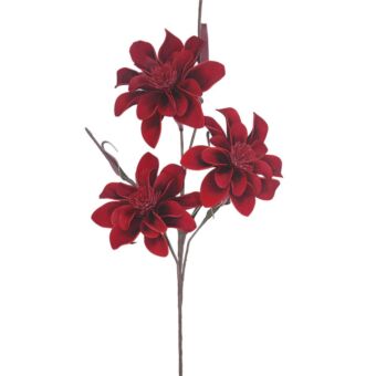 FOAM ΝΤΑΛΙΑ ΚΟΚΚΙΝΟ ΜΕΤΑΛΛΙΚΟ ΧΡΩΜΑ Υ106cm.