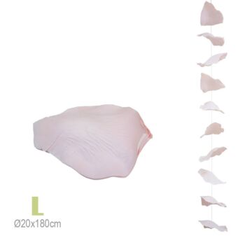ΓΙΡΛΑΝΤΑ ΡΟΔΟΠΕΤΑΛΑ ΣΟΜΟΝ ΓΙΓΑΣ L - Φ20x180cm