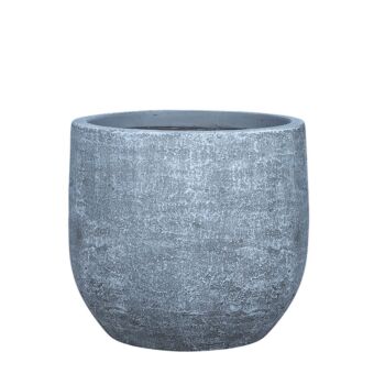 ΓΛΑΣΤΡΑ FIBERCLAY MEDIUM ΓΚΡΙ ΤΣΙΜΕΝΤΟ ΣΤΡΟΓΓΥΛΟ - Φ41x37cm