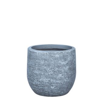 ΓΛΑΣΤΡΑ FIBERCLAY SMALL ΓΚΡΙ ΤΣΙΜΕΝΤΟ ΣΤΡΟΓΓΥΛΟ - Φ31x28cm