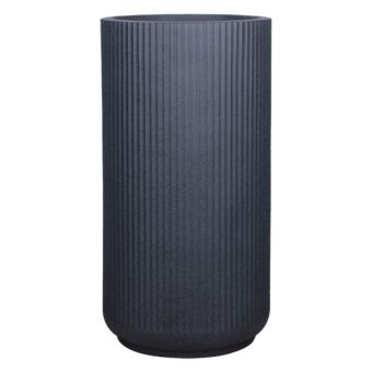 ΓΛΑΣΤΡΑ FIBERCLAY LARGE  ΜΑΥΡΟ ΓΡΑΝΙΤΗ ΚΙΟΝΑΣ ΨΗΛΟ - Φ41x78xm