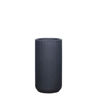 ΓΛΑΣΤΡΑ FIBERCLAY SMALL ΜΑΥΡΟ ΓΡΑΝΙΤΗ ΚΙΟΝΑΣ ΨΗΛΟ - Φ26x50xm