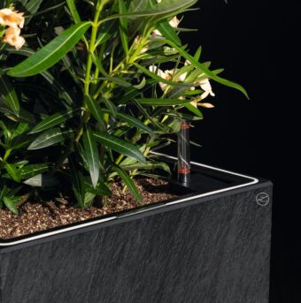 Γλάστρα Canto Slatestone LED High 40
