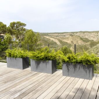 Ζαρντινιέρα Jort S, L 80 x W 30 x H 40