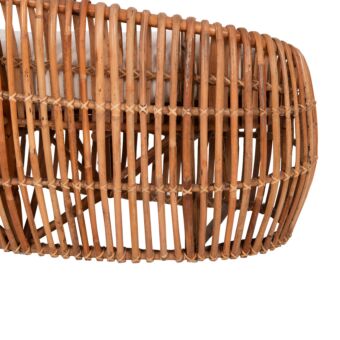 ΚΑΝΑΠΕΣ-ΑΝΑΚΛΙΝΤΡΟ ΦΥΣΙΚΟ RATTAN- ΛΕΥΚΑ ΜΑΞΙΛΑΡΙΑ 215x60x78Yεκ.