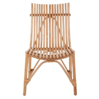 ΚΑΡΕΚΛΑ ΕΞΩΤ.ΧΩΡΟΥ ΡΑΒΔΟΙ RATTAN ΣΕ ΦΥΣΙΚΟ ΧΡΩΜΑ 51x67x96Yεκ.