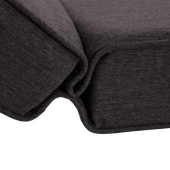 ΜΑΞΙΛΑΡΙ ΞΑΠΛΩΣΤΡΑΣ OLEFIN ΣΚΟΥΡΟ ΓΚΡΙ ΜΕ FOAM 190x70x10Υεκ