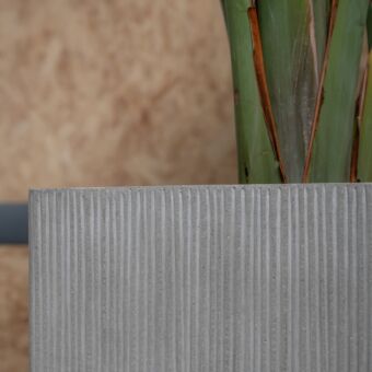 Γλάστρα Block M (Ridged) L 40 x W 40 x H 40