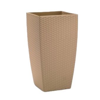 Γλάστρα Natura 36X36X66 desert sand