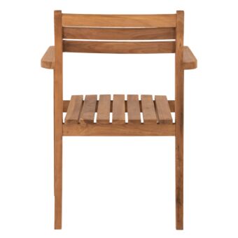 ΠΟΛΥΘΡΟΝΑ ΞΥΛΟ TEAK ΣΤΟΙΒΑΖΟΜΕΝΗ ΣΕ ΦΥΣΙΚΟ ΧΡΩΜΑ 60x54x87Y εκ.