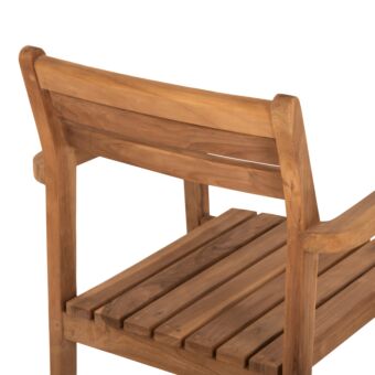 ΠΟΛΥΘΡΟΝΑ ΞΥΛΟ TEAK ΣΤΟΙΒΑΖΟΜΕΝΗ ΣΕ ΦΥΣΙΚΟ ΧΡΩΜΑ 60x54x87Y εκ.