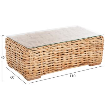ΣΕΤ ΣΑΛΟΝΙ ΕΞ. ΧΩΡΟΥ 4ΤΜΧ ΦΥΣΙΚΟ RATTAN-3ΘΕΣΙΟΣ ΚΑΝΑΠΕΣ-2 ΠΟΛΥΘΡΟΝΕΣ-ΤΡΑΠΕΖΙ