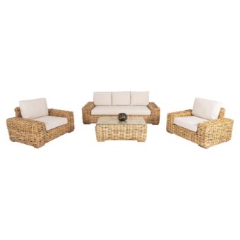 ΣΕΤ ΣΑΛΟΝΙ ΕΞ. ΧΩΡΟΥ 4ΤΜΧ ΦΥΣΙΚΟ RATTAN-3ΘΕΣΙΟΣ ΚΑΝΑΠΕΣ-2 ΠΟΛΥΘΡΟΝΕΣ-ΤΡΑΠΕΖΙ