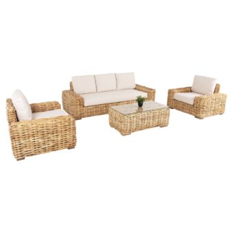 ΣΕΤ ΣΑΛΟΝΙ ΕΞ. ΧΩΡΟΥ 4ΤΜΧ ΦΥΣΙΚΟ RATTAN-3ΘΕΣΙΟΣ ΚΑΝΑΠΕΣ-2 ΠΟΛΥΘΡΟΝΕΣ-ΤΡΑΠΕΖΙ