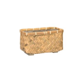 Ζαρτινιέρα Nouri XS, Bamboo 40 L x 20 W x 21 H