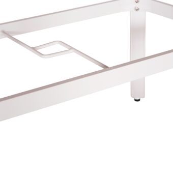 ΤΡΑΠΕΖΙ ΕΞΩΤ.ΧΩΡΟΥ ΑΛΟΥΜΙΝΙΟ ΛΕΥΚΟ & POLYWOOD 160X90Χ73.5Υεκ.