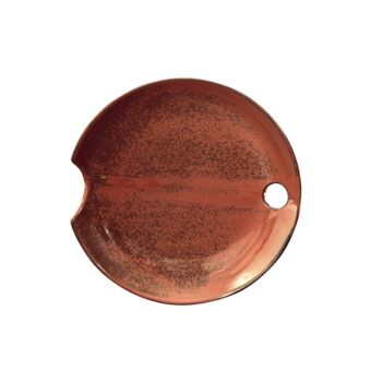 ROND ΠΙΑΤΕΛΑ ΚΕΡΑΜΙΚΟ TERRACOTTA D29,5xH4,5cm