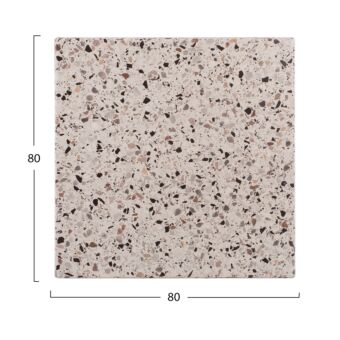 ΕΠΙΦΑΝΕΙΑ ΤΡΑΠΕΖΙΟΥ ΤΕΤΡΑΓΩΝΗ 5766 WERZALIT 80X80 εκ. TERRAZZO 