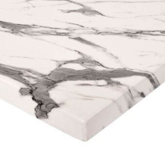 ΕΠΙΦΑΝΕΙΑ ΤΡΑΠΕΖΙΟΥ 120Χ80 MARBLE WHITE GREY 