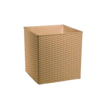 Γλάστρα Τετράγωνη Natura Cube 36X36X36 desert sand