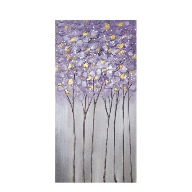 LISOV PURPLE ΠΙΝΑΚΑΣ ΚΑΜΒΑΣ ΠΟΛΥΧΡΩΜΟ 30x60xH2,5cm