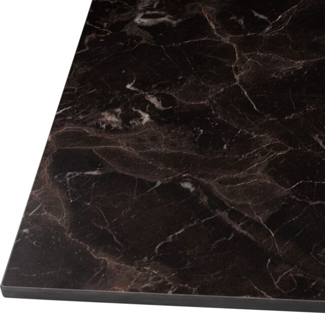 ΕΠΙΦΑΝΕΙΑ ΤΡΑΠΕΖΙΟΥ HPL BROWN MARBLE 69x69 εκ. ΠΑΧΟΥΣ 12mm.