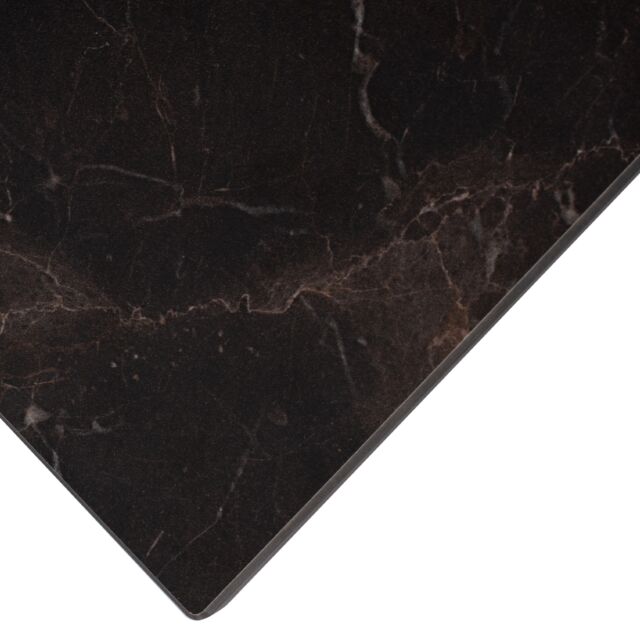 ΕΠΙΦΑΝΕΙΑ ΤΡΑΠΕΖΙΟΥ HPL BROWN MARBLE 80x80 εκ. ΠΑΧΟΥΣ 12mm.