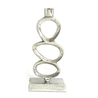 RINGS ΚΗΡΟΠΗΓΙΟ ΑΛΟΥΜΙΝΙΟ ΑΣΗΜΙ 11,5x6xH25cm