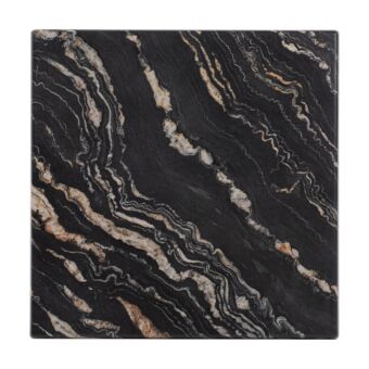 ΕΠΙΦΑΝΕΙΑ ΤΡΑΠΕΖΙΟΥ 5787 ΤΕΤΡΑΓΩΝΗ WERZALIT 60Χ60εκ. BLACK GOLD MARBLE 