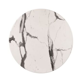 ΕΠΙΦΑΝΕΙΑ ΤΡΑΠΕΖΙΟΥ Φ60 MARBLE WHITE GREY 