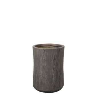 ΓΛΑΣΤΡΑ FIBERCLAY ΜΙΚΡΟ ΚΑΦΕ ΦΥΣΙΚΟ ΣΤΡΟΓΓΥΛΟ-ΚΟΡΜΟΣ - Φ34x47cm