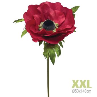 ΚΛΑΔΙ ΑΝΕΜΟΝΗ ΚΟΚΚΙΝΟ ΓΙΓΑΣ XXL - Φ50x140cm