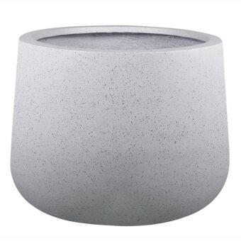 ΓΛΑΣΤΡΑ FIBERCLAY XLARGE ΛΕΥΚΟ ΓΡΑΝΙΤΗ ΣΤΡΟΓΓΥΛΟ - Φ55x44cm