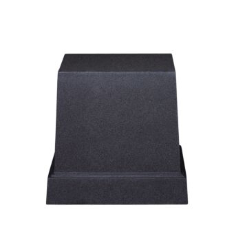 ΒΑΣΗ FIBERCLAY MEDIUM ΓΙΑ ΓΛΑΣΤΡΑ ΜΑΥΡΟ ΓΡΑΝΙΤΗ ΤΕΤΡΑΓΩΝΟ - 38x38x36cm