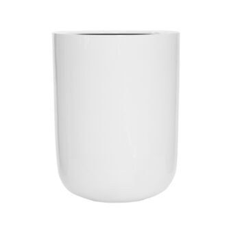Γλάστρα Dice XL, Glossy White Ø 45 x H 60