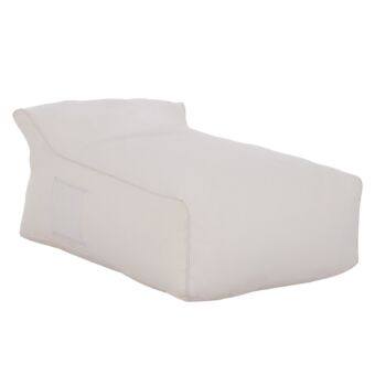 ΠΟΥΦ ZAFER ΜΕ TEXTILENE 600gr/m2 2X1 ΛΕΥΚΟ 88x128x60Υεκ