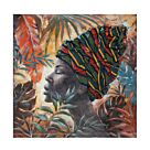 JUNGLE LADY 3 DECO ΠΙΝΑΚΑΣ ΚΑΜΒΑΣ ΠΟΛΥΧΡΩΜΟ 80x80xH3,5cm