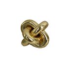 GOLD KNOT 2 DECO POLYRESIN ΧΡΥΣΟ D16xH16cm