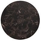 ΕΠΙΦΑΝΕΙΑ ΤΡΑΠΕΖΙΟΥ HPL BROWN MARBLE Φ69 εκ. ΠΑΧΟΥΣ 12mm.