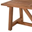 ΤΡΑΠΕΖΙ ΤΡΑΠΕΖΑΡΙΑΣ RECYCLED TEAK ΣΕ ΦΥΣΙΚΟ ΧΡΩΜΑ 200X100X75Yεκ.