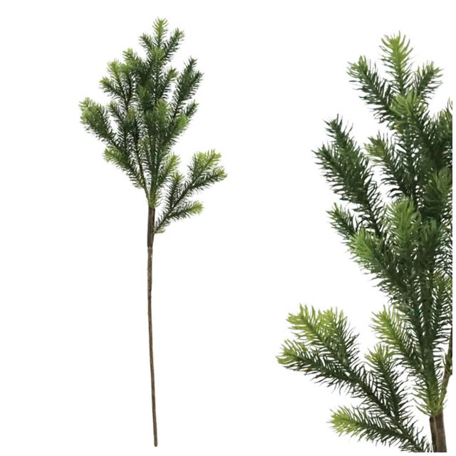 ΧΡΙΣΤΟΥΓ. ΚΛΑΔΙ ΠΕΥΚΟ-ΠΡΑΣΙΝΟ 85cm.