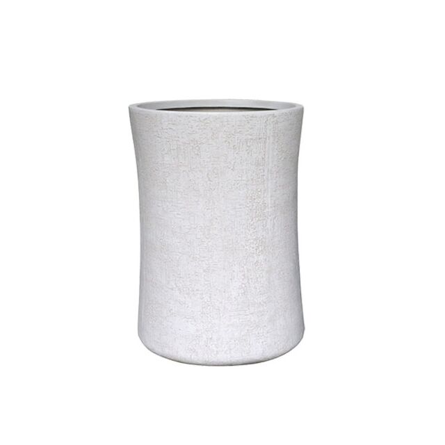 ΓΛΑΣΤΡΑ FIBERCLAY ΛΕΥΚΟ-ΕΚΡΟΥ ΚΑΜΠΥΛΗ ΜΕΓΑΛΟ Φ55x77cm