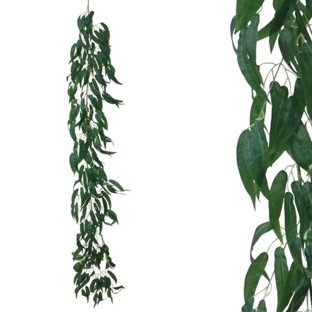 ΓΙΡΛΑΝΤΑ ΦΥΛΛA ΜΠΑΜΠΟΥ ΠΡΑΣΙΝΟ - Υ200cm