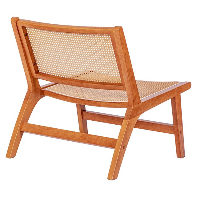 Καρέκλα Merritt pe rattan καρυδί