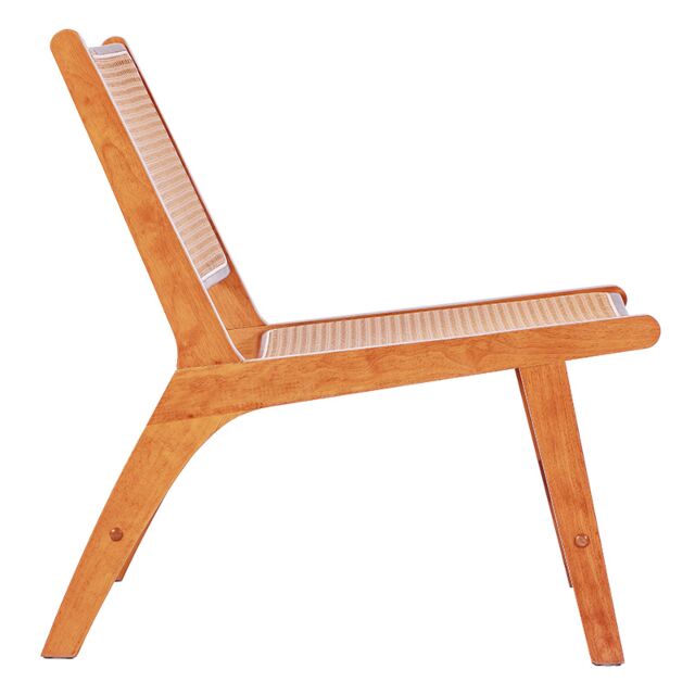 Καρέκλα Merritt pe rattan καρυδί