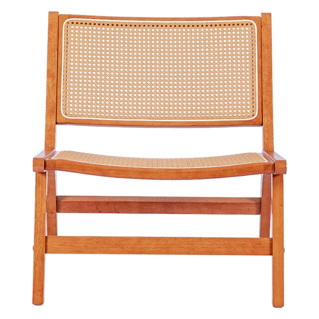 Καρέκλα Merritt pe rattan καρυδί