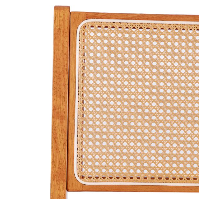 Καρέκλα Merritt pe rattan καρυδί