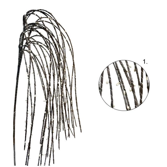 FOAM ΚΑΦΕ ΜΕΤΑΛΛΙΚΟ ΧΡΩΜΑ Y80cm.