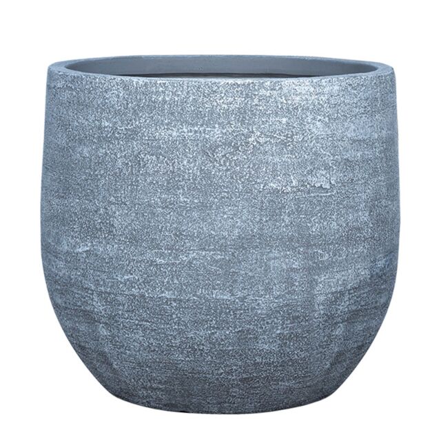 ΓΛΑΣΤΡΑ FIBERCLAY LARGE ΓΚΡΙ ΤΣΙΜΕΝΤΟ ΣΤΡΟΓΓΥΛΟ - Φ52x47cm