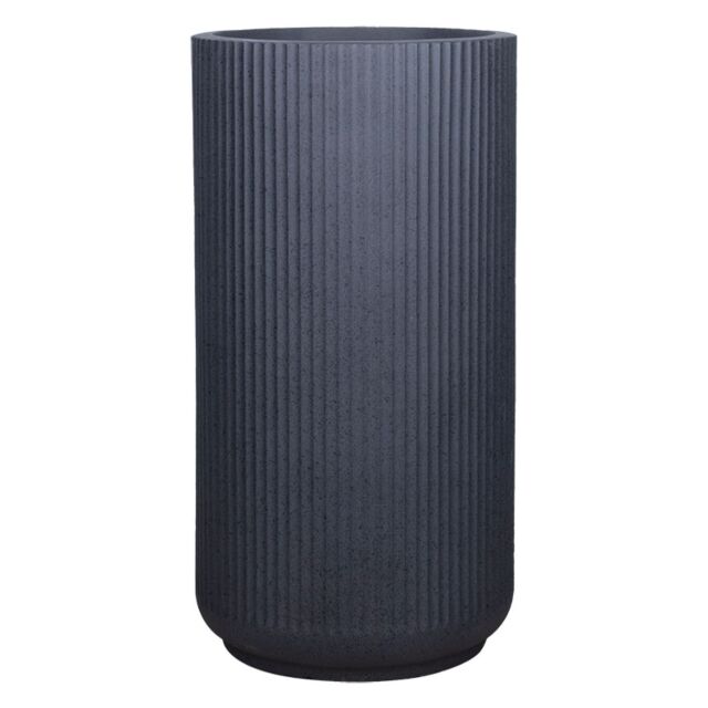 ΓΛΑΣΤΡΑ FIBERCLAY LARGE  ΜΑΥΡΟ ΓΡΑΝΙΤΗ ΚΙΟΝΑΣ ΨΗΛΟ - Φ41x78xm